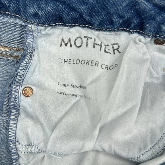 MOTHER  The Looker Crop Jean in Come Sundown Sz: 30 - Picture 14 of 15